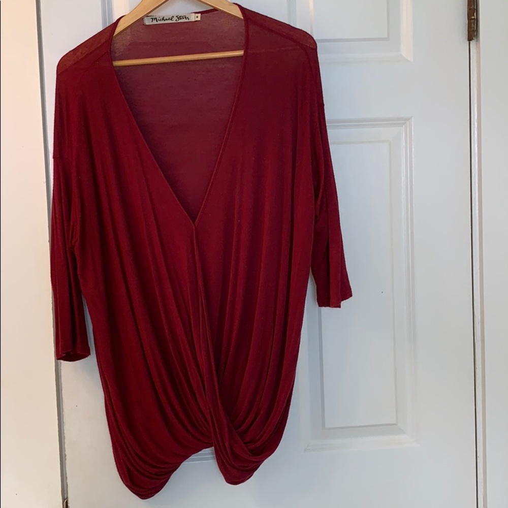 Beautiful Michael Stars Draping Top